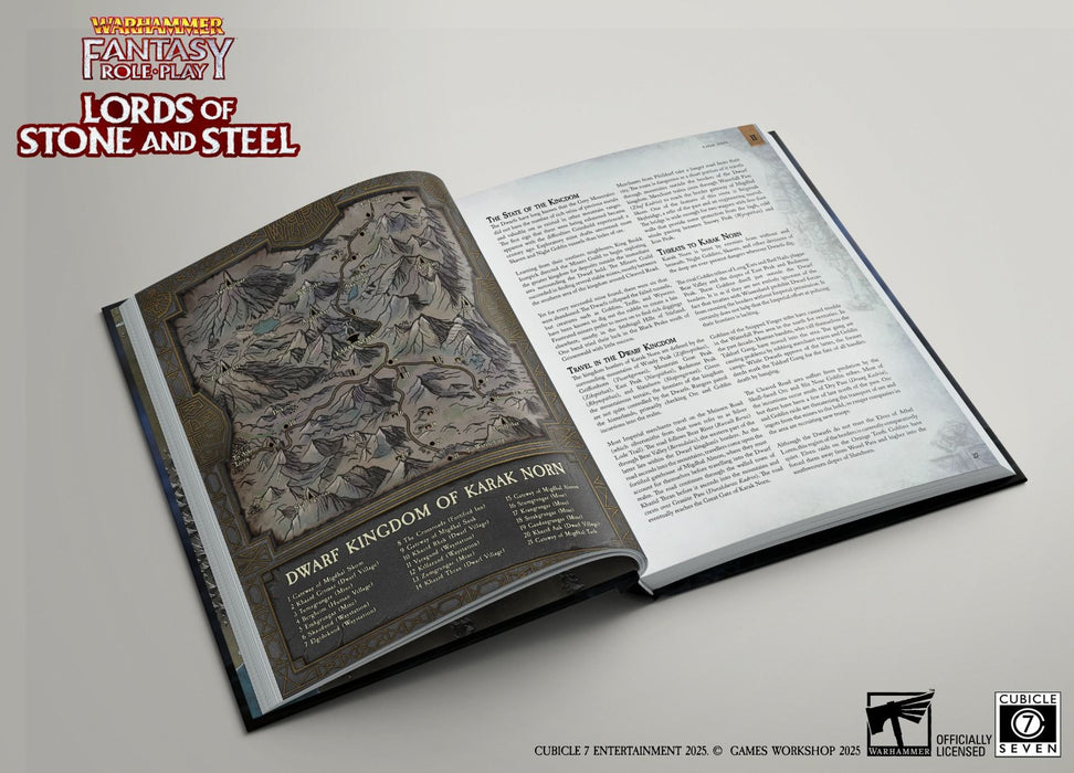 Warhammer Fantasy RPG: Lords of Stone and Steel - for just $34.99! 