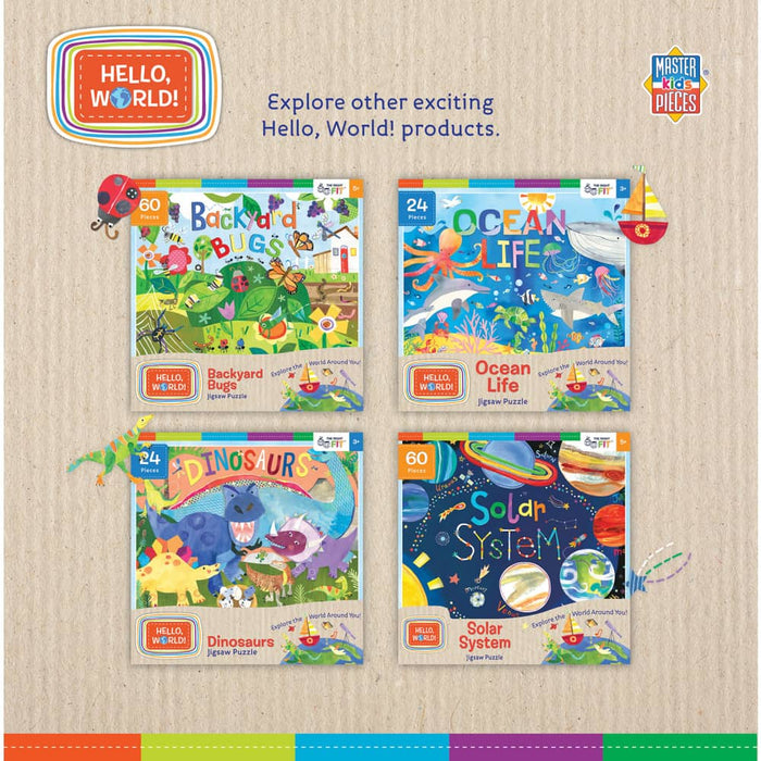 Hello, World! 100 Piece Jigsaw Puzzles 4-Pack - for just $9.99! 