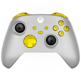 WHITE GOLD XBOX SERIES X CUSTOM MODDED CONTROLLER - Premium XBOX X READY TO GO EDITION - Just $99.99! Shop now at Retro Gaming of Denver