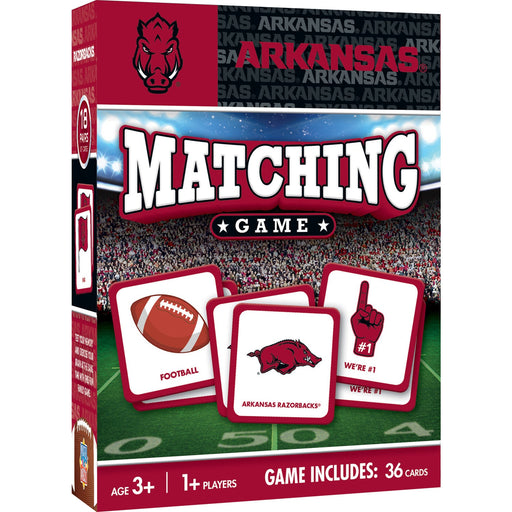 Arkansas Razorbacks Matching Game - Just $12.99! Shop now at Retro Gaming of Denver