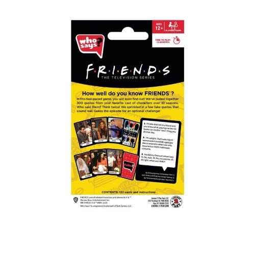 Who Says? Card Game Friends Edition - Just $12.50! Shop now at Retro Gaming of Denver