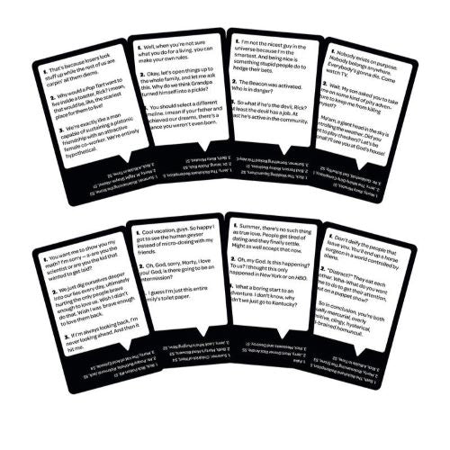 Who Says? Card Game Rick and Morty Edition - for just $12.63! 