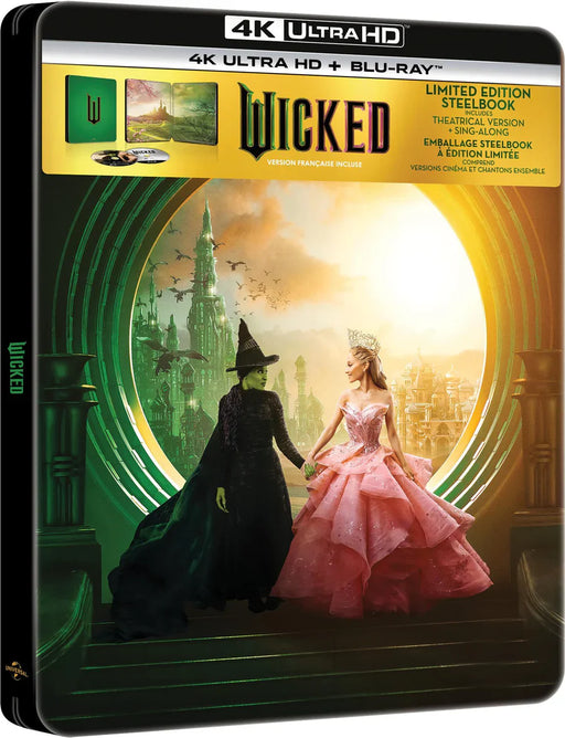Wicked - Limited Edition Steelbook (4K Ultra HD + Blu-ray) - for just $41.99! 