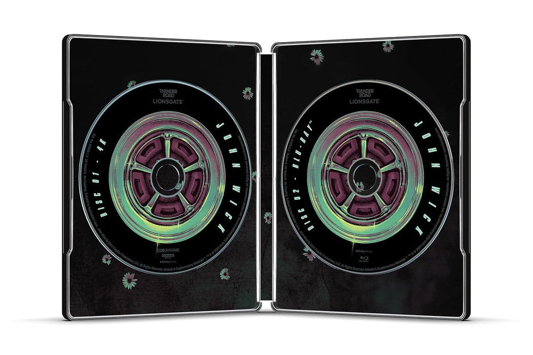 John Wick - Titans of Cult Steelbook (4K Ultra HD + Blu-ray + Digital) - for just $36.99! 