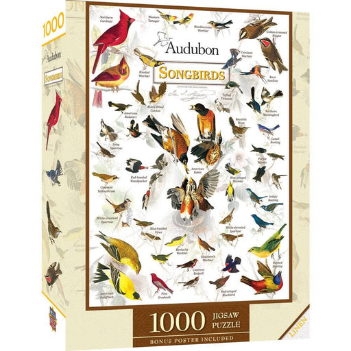 Audubon - Songbirds 1000 Piece Jigsaw Puzzle - for just $16.99! 