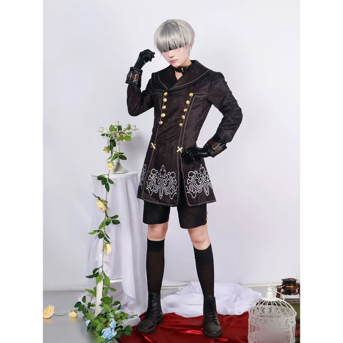 NieR: Automata 9S & 2B Cosplay Costume with Wig and Accessories - for just $34.95! 