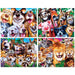 Selfies 100 Piece Jigsaw Puzzles 4-Pack - for just $14.99! 