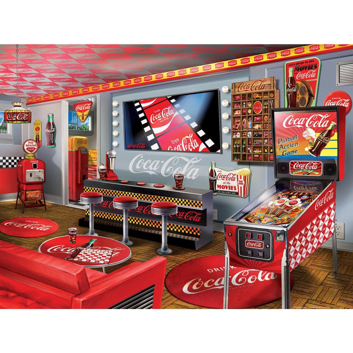 Coca-Cola - Collector's Hideaway 300 Piece EZ Grip Jigsaw Puzzle - for just $14.99! 