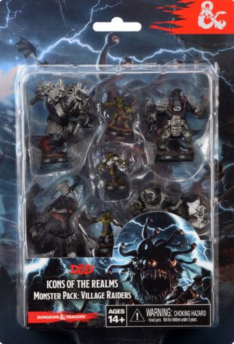 Icons of the Realms Monster Pack - Village Raiders - for just $24.99! 