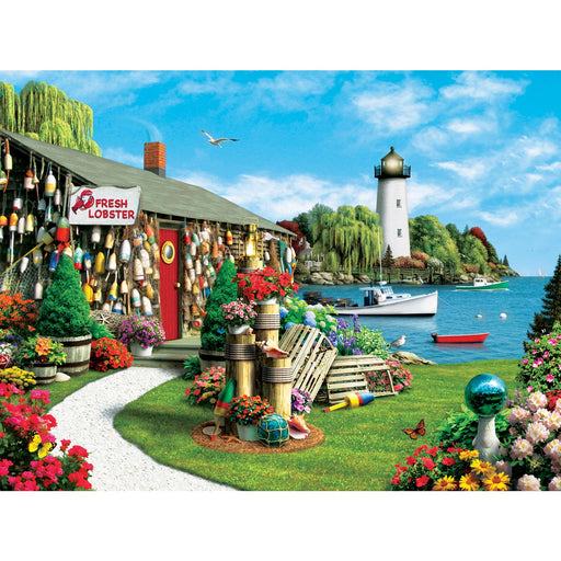 Memory Lane - Lobster Bay 300 Piece EZ Grip Jigsaw Puzzle - Just $14.99! Shop now at Retro Gaming of Denver