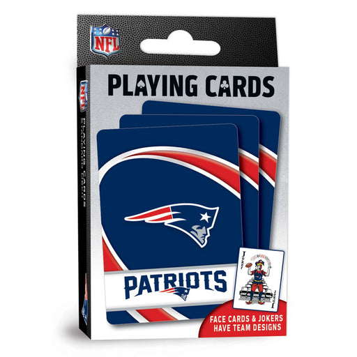 New England Patriots Playing Cards - 54 Card Deck - Just $6.99! Shop now at Retro Gaming of Denver