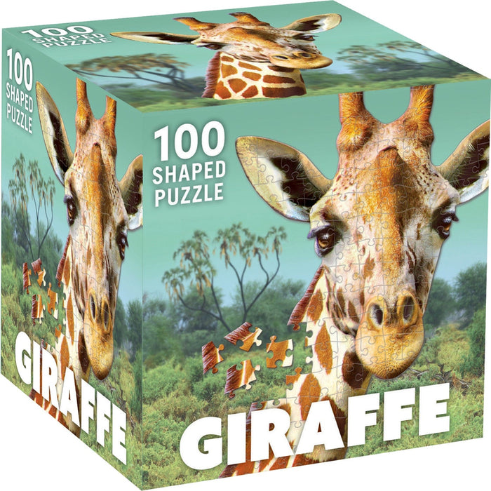 Giraffe 100 Piece Shaped Jigsaw Puzzle - for just $7.99! 
