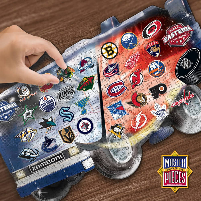 NHL - Zamboni 500 Piece Shaped Jigsaw Puzzle - for just $16.99! 