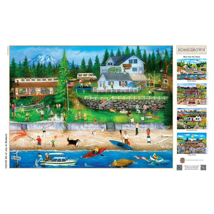 Homegrown - 4th of July at Seabeck 750 Piece Jigsaw Puzzle - for just $14.99! 