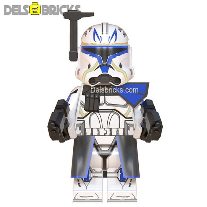 Captain Rex Clone Wars 501st Legion Star Wars Minifigures (Lego-Compatible Minifigures) - Premium Lego Star Wars Minifigures - Just $3.99! Shop now at Retro Gaming of Denver