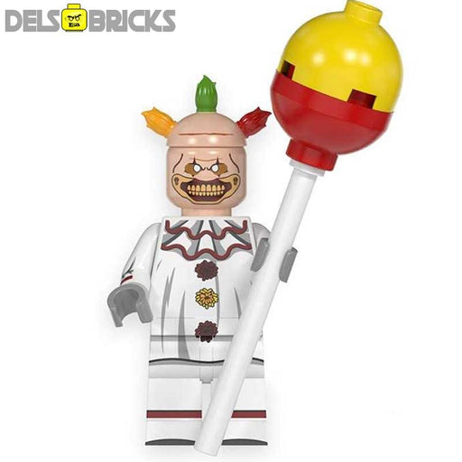 Twisty the Clown Custom Lego-Compatible Minifigure - Premium Lego Horror Minifigures - Just $3.50! Shop now at Retro Gaming of Denver