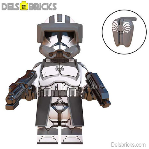 Wolfpack Clone Trooper Commander  Lego Star Wars Minifigures - Premium Lego Star Wars Minifigures - Just $4.50! Shop now at Retro Gaming of Denver