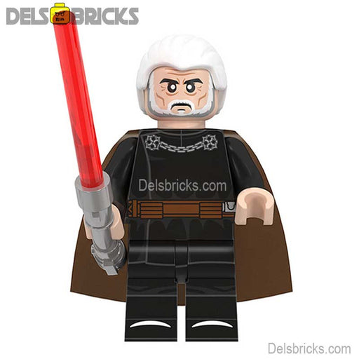 Count Dooku (Film Version) Lego Minifigures Custom Toys New - Just $4.50! Shop now at Retro Gaming of Denver