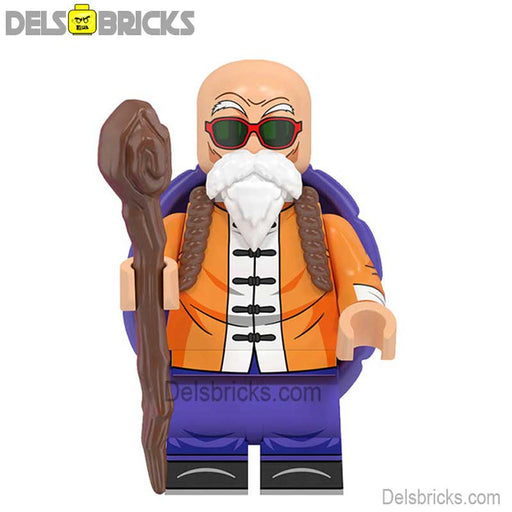 Master Roshi Dragon Ball Z Lego-Compatible Minifigures - Premium Minifigures - Just $4.99! Shop now at Retro Gaming of Denver