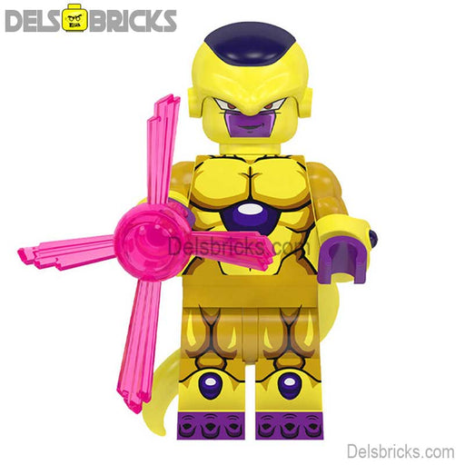 Gold Frieza Dragon Ball Z Custom Anime Toy New (Lego-Compatible Minifigures) - Premium Minifigures - Just $4.99! Shop now at Retro Gaming of Denver