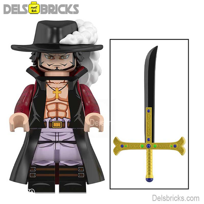 Dracule Mihawk from ONE PIECE Anime Lego Minifigures custom toys - Just $5.99! Shop now at Retro Gaming of Denver