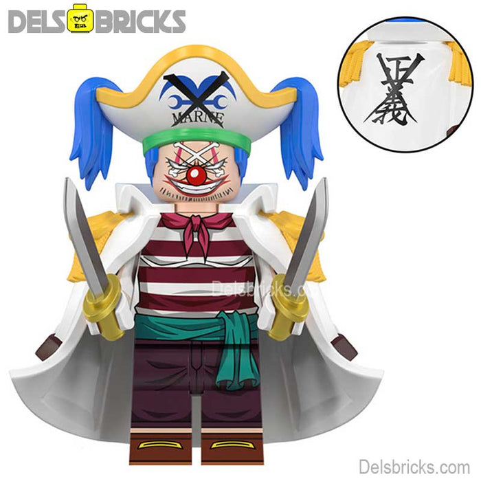 Buggy from ONE PIECE Anime Lego Minifigures custom toys - Just $5.99! Shop now at Retro Gaming of Denver