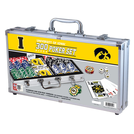 Iowa Hawkeyes 300 Piece Poker Set - Just $124.99! Shop now at Retro Gaming of Denver