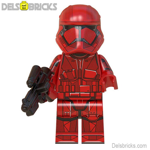 Sith Stormtrooper Custom Toys: Elite Sith Troopers in Red Armour (Lego-Compatible Minifigures) - Premium Lego Star Wars Minifigures - Just $3.99! Shop now at Retro Gaming of Denver