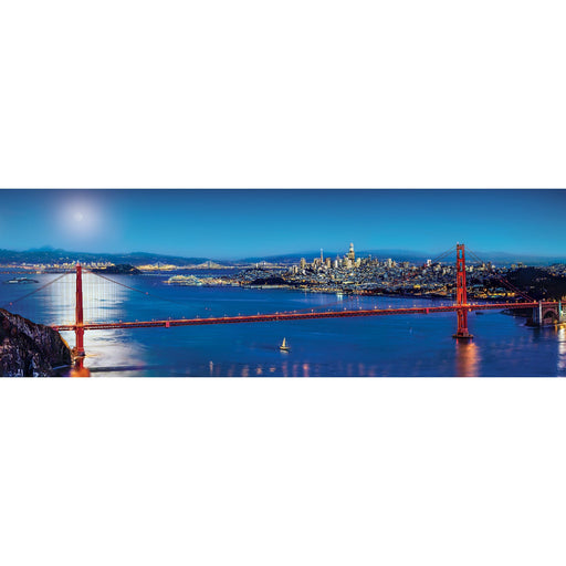 San Francisco, California 1000 Piece Panoramic Jigsaw Puzzle - Just $14.99! Shop now at Retro Gaming of Denver