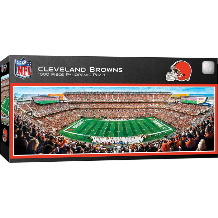 Cleveland Browns - 1000 Piece Panoramic Jigsaw Puzzle - for just $19.99! 