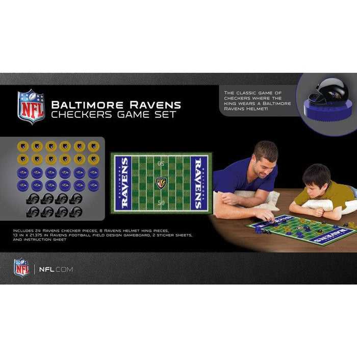 Baltimore Ravens Checkers Board Game - for just $19.99! 