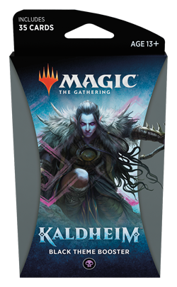 Magic: the Gathering - Kaldheim Theme Booster Pack - Black - for just $10! 
