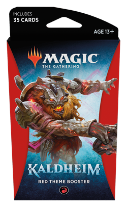 Magic: the Gathering - Kaldheim Theme Booster Pack - Red - for just $10! 