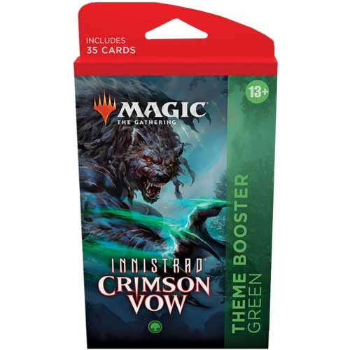 Magic: the Gathering - Crimson Vow Theme Booster Pack - Green - for just $8! 