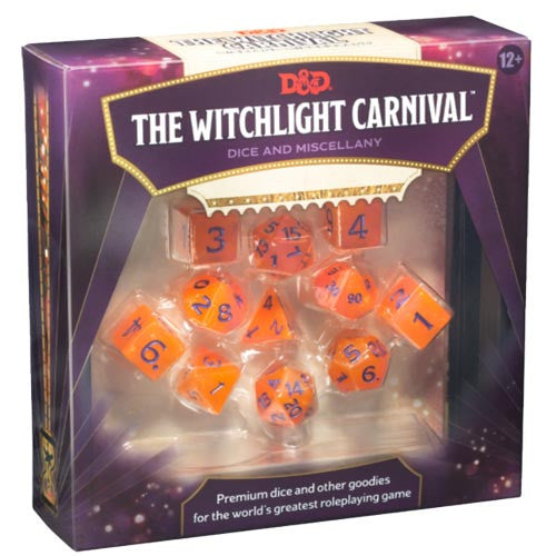 D&D: The Witchlight Carnival - Dice & Miscellany - for just $29.99! 