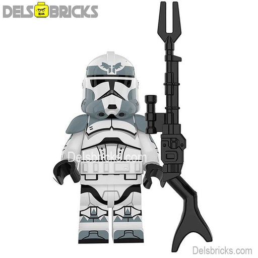 Wolf pack Clone trooper & Blaster Lego Star Wars Minifigures Custom Toys - Premium Lego Star Wars Minifigures - Just $3.99! Shop now at Retro Gaming of Denver