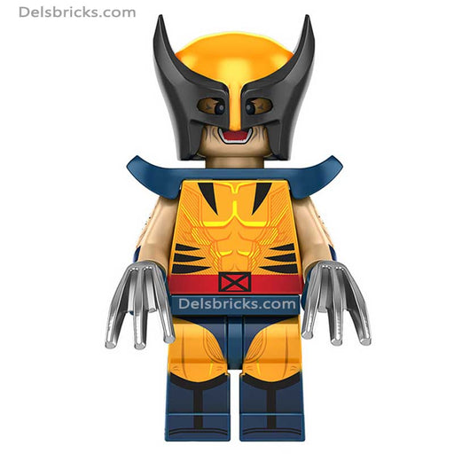 Wolverine X-Men Action Figures (Lego-Compatible Minifigures) - Premium Minifigures - Just $3.99! Shop now at Retro Gaming of Denver