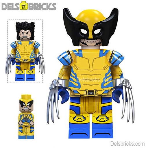 Wolverine & Deadpool Marvel Mini Action Figures (Lego-Compatible Minifigures) - Premium Minifigures - Just $3.99! Shop now at Retro Gaming of Denver