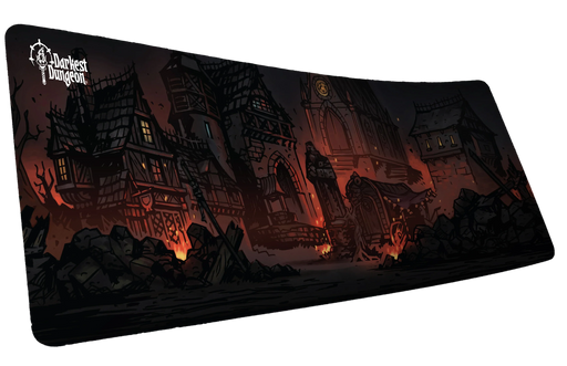 "Wolves at the Door" Darkest Dungeon Gaming Desk Mat - for just $49.95! 
