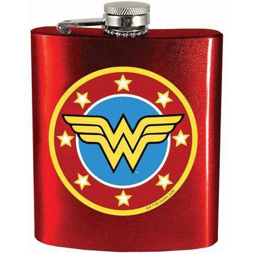 Wonder Woman 7oz. Hip Flask - Just $12.55! Shop now at Retro Gaming of Denver