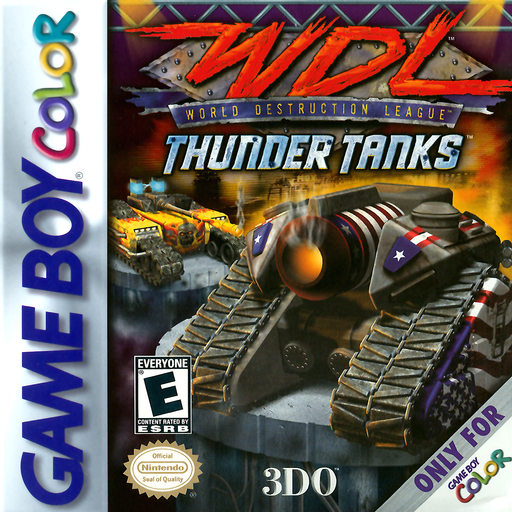 WDL Thunder Tanks (Gameboy Color) - Just $0! Shop now at Retro Gaming of Denver