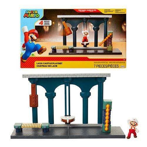 World of Nintendo 2 1/2-Inch Lava Castle Playset - for just $28.67! 