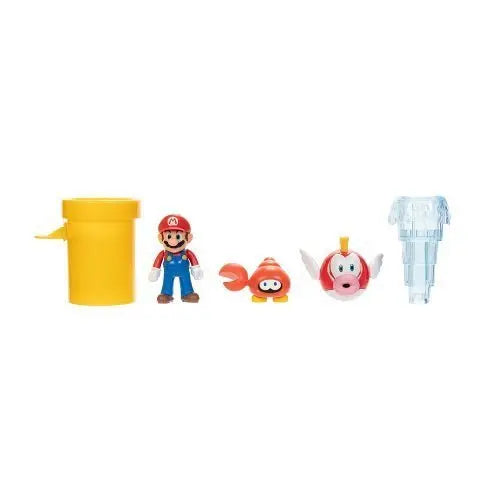World of Nintendo 2 1/2" Sparkling Waters Diorama Set - for just $22.67! 