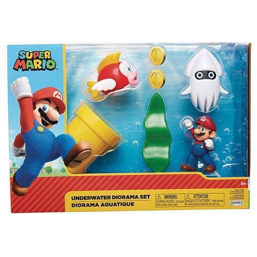 World of Nintendo 2 1/2" Underwater Diorama Set - Just $22.99! Shop now at Retro Gaming of Denver