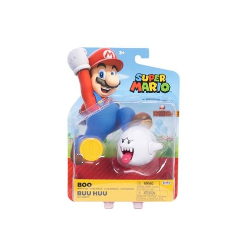 World of Nintendo 4" Action Figure - Boo with coin - for just $15.67! 