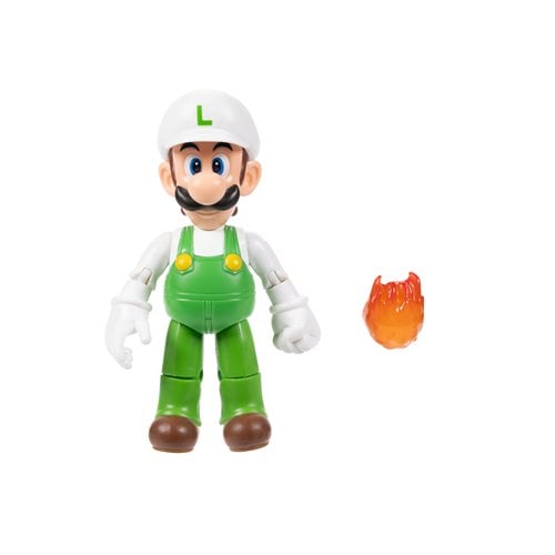 World of Nintendo 4" Action Figure - Fire Luigi - for just $13.67! 