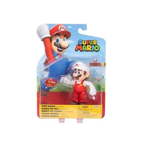 World of Nintendo 4" Action Figure - Fire Mario - for just $13.99! 