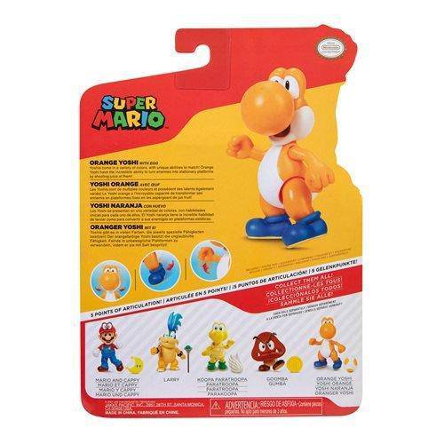 World of Nintendo 4" Action Figure - Orange Yoshi with Egg - Just $14.99! Shop now at Retro Gaming of Denver