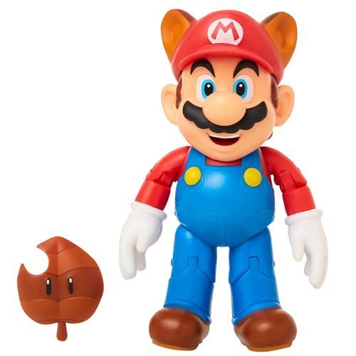 World of Nintendo 4" Action Figure - Raccoon Mario with Super Leaf - Just $12.79! Shop now at Retro Gaming of Denver