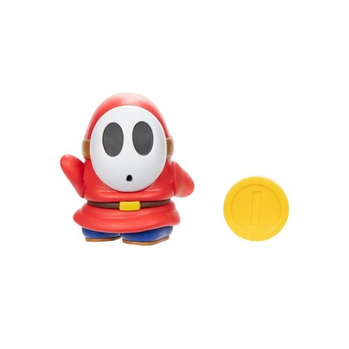 World of Nintendo 4" Action Figure - Shy Guy with Coin - Just $18.28! Shop now at Retro Gaming of Denver